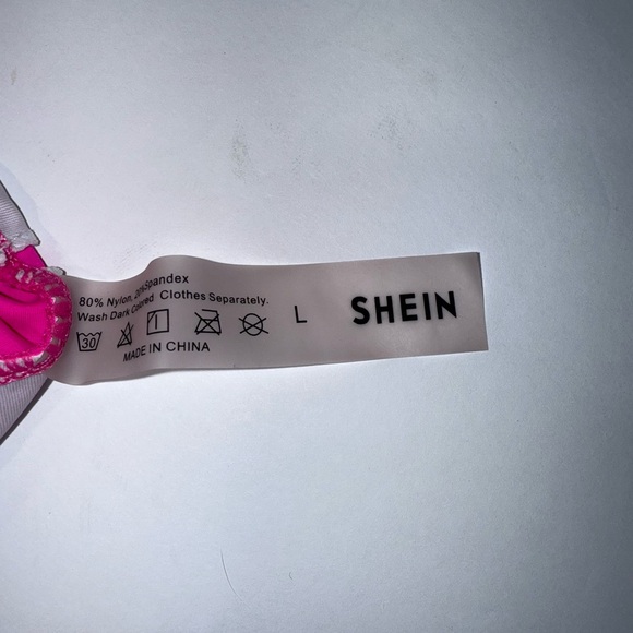 SHEIN Hot Pink Bikini Set - Picture 2 of 2